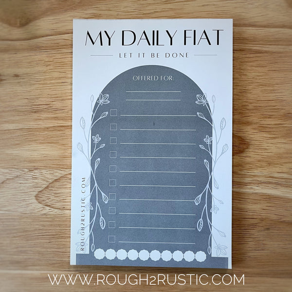 "My Daily Offerings" Daily Planner Tear Off Sheets - 4 Design Options