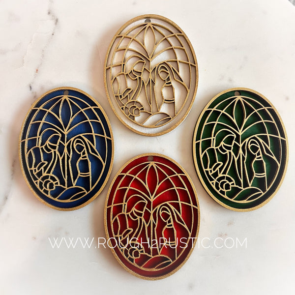 Holy Family Ornament Set