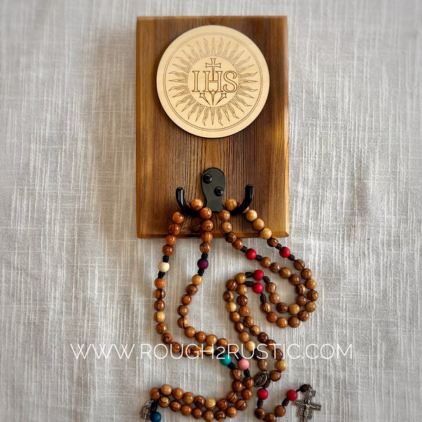 Rustic Reclaimed Wood IHS Hanger