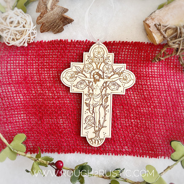 Brightly Hude Radix 5 inch Crucifix