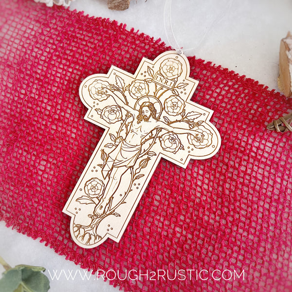 Brightly Hude Radix 5 inch Crucifix