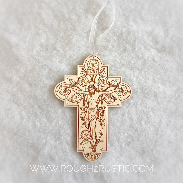 Brightly Hude Radix 5 inch Crucifix