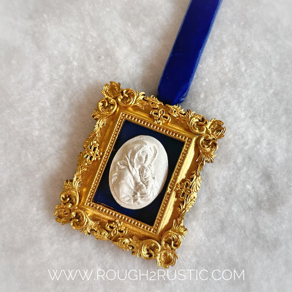 Gold Framed Intaglio Ornaments