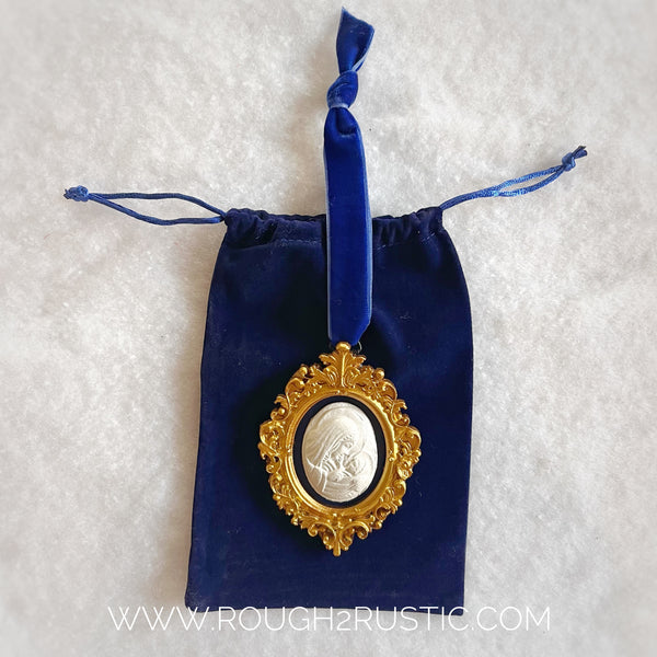 Gold Framed Intaglio Ornaments