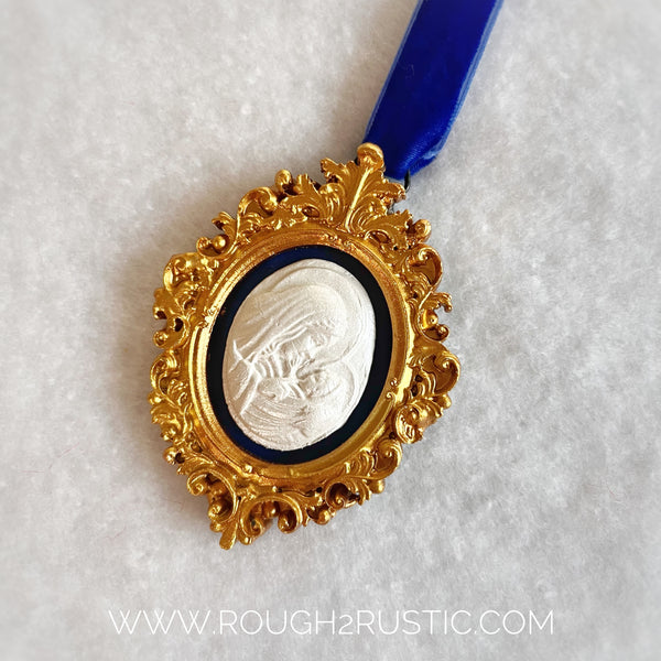Gold Framed Intaglio Ornaments