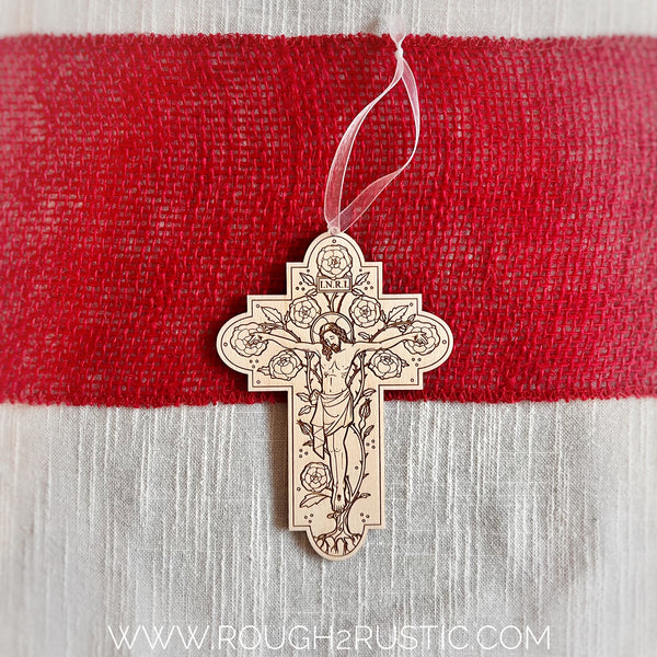 Brightly Hude Radix 5 inch Crucifix