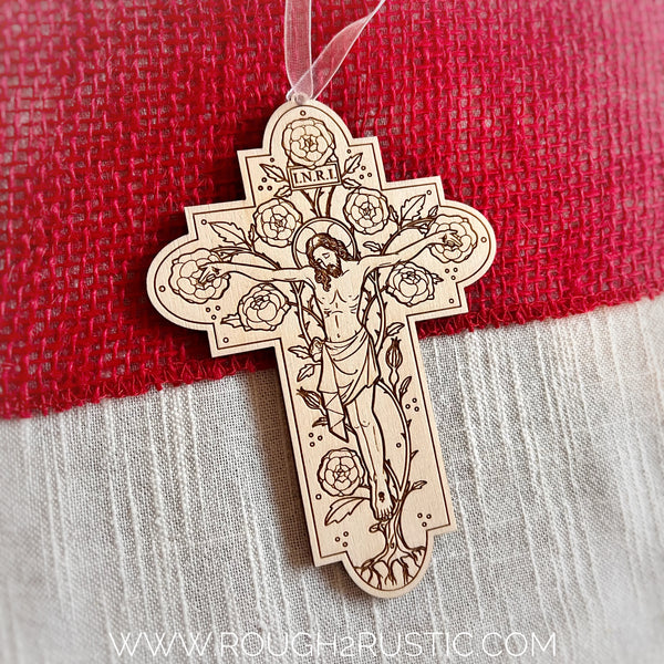 Brightly Hude Radix 5 inch Crucifix