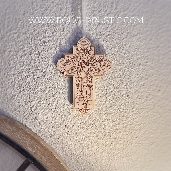 Brightly Hude Radix 5 inch Crucifix