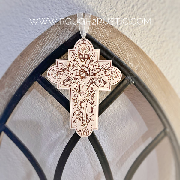 Brightly Hude Radix 5 inch Crucifix