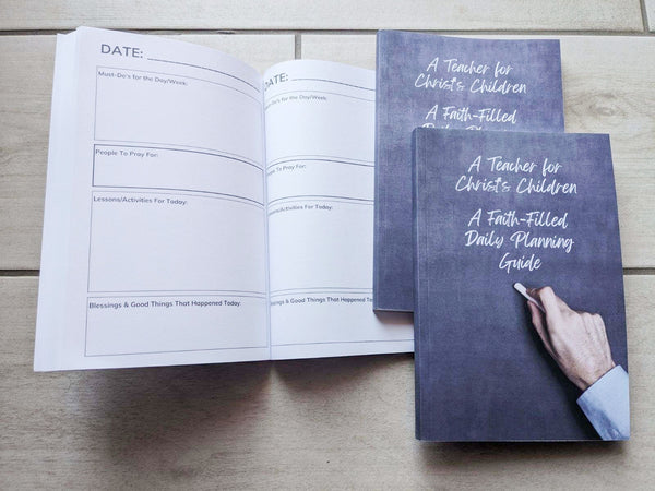 Teacher Planning Guide for Homeschool and Christian Teachers
