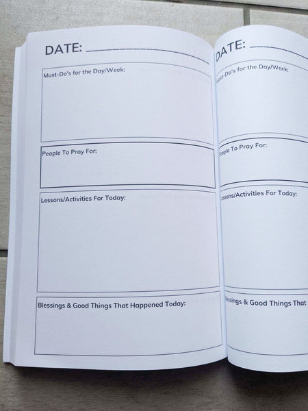 Teacher Planning Guide for Homeschool and Christian Teachers