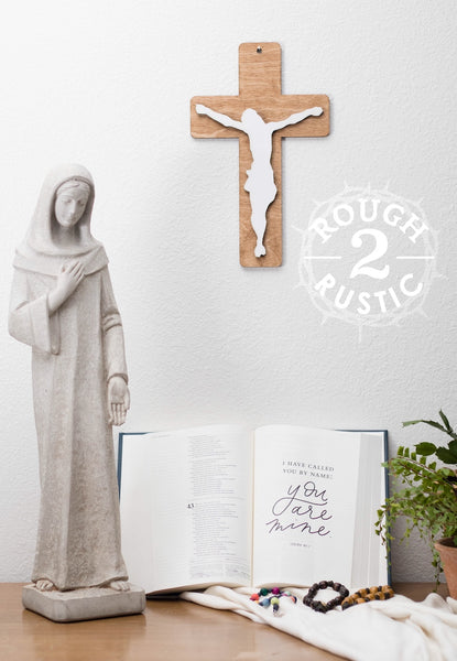 12 Inch Wall Crucifix