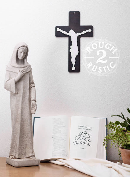 12 Inch Wall Crucifix