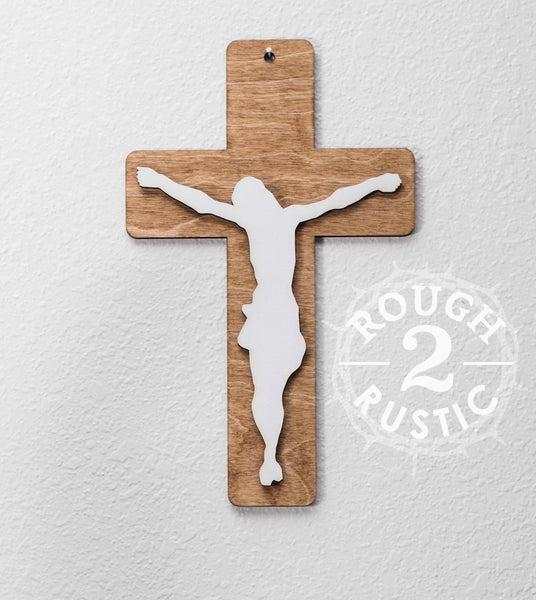 12 Inch Wall Crucifix