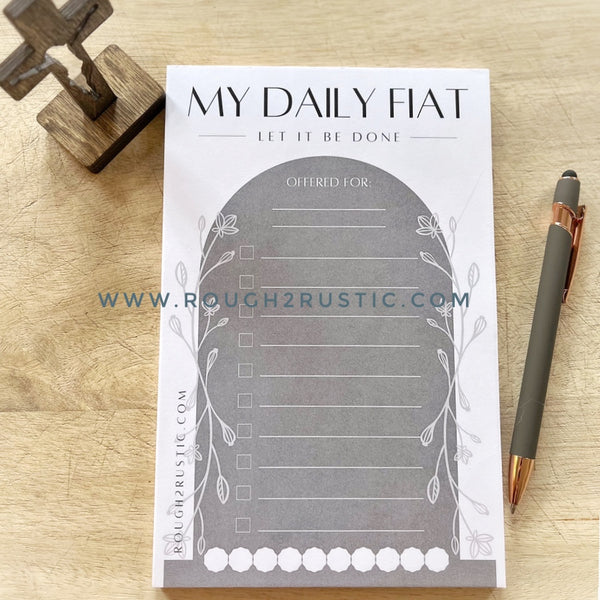 Variety Pack "My Daily Offerings" Daily Planner Tear Off Sheets - 4 Design Options