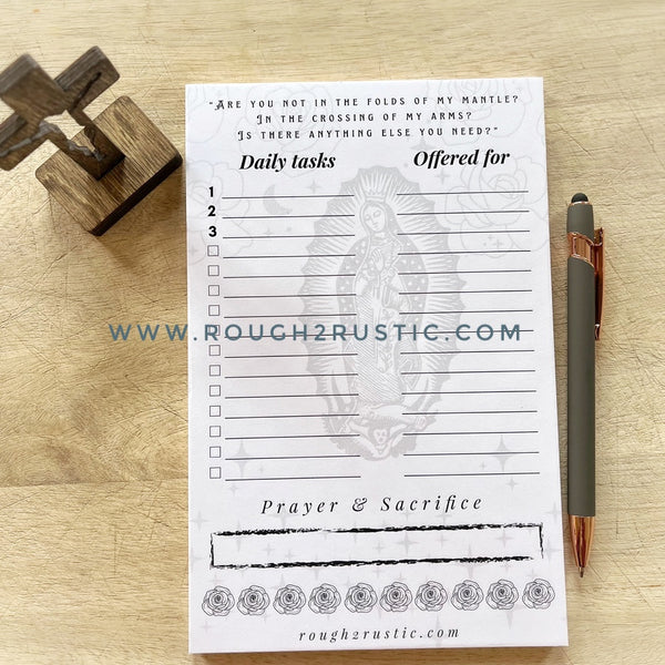 Variety Pack "My Daily Offerings" Daily Planner Tear Off Sheets - 4 Design Options