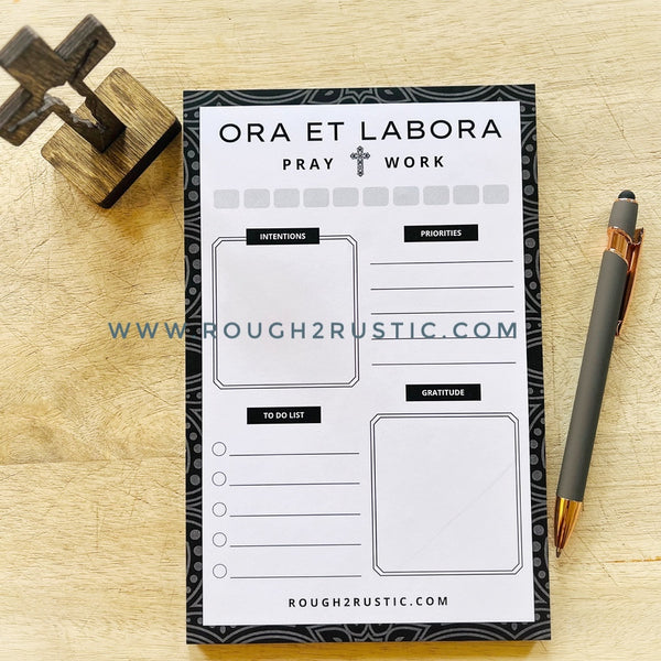 Variety Pack "My Daily Offerings" Daily Planner Tear Off Sheets - 4 Design Options