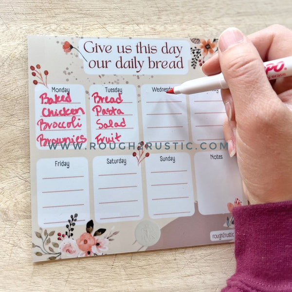 "My Daily Offerings" XL Dry Erase Magnets