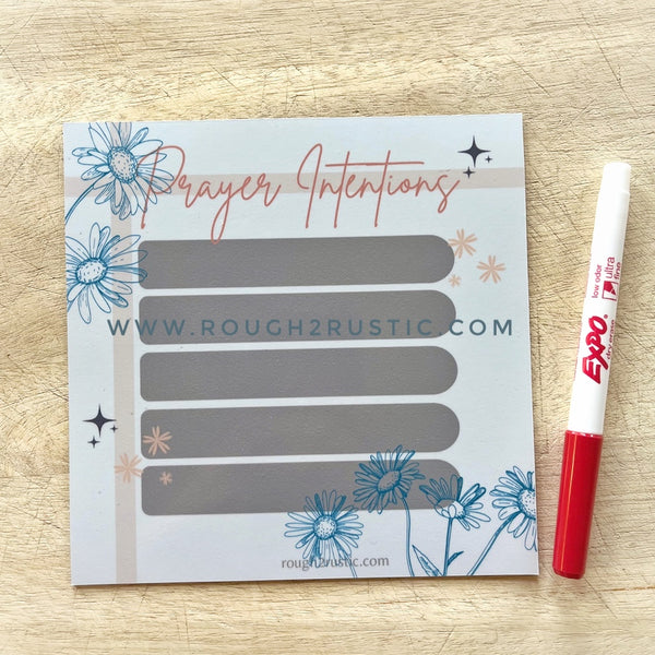 "My Daily Offerings" XL Dry Erase Magnets