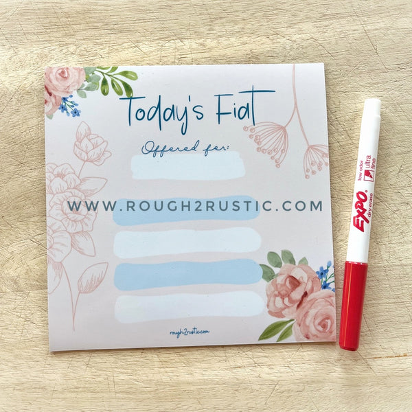 Pink daily offering magnet