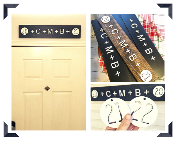 *PREORDER* Epiphany Home Blessing Sign