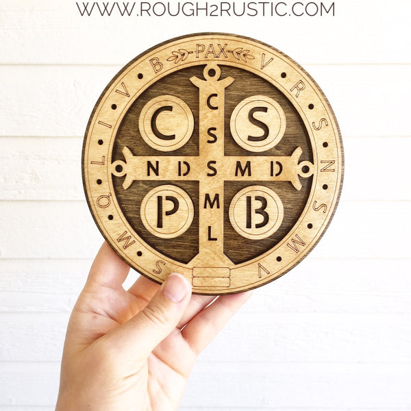 6 Inch St. Benedict Medal