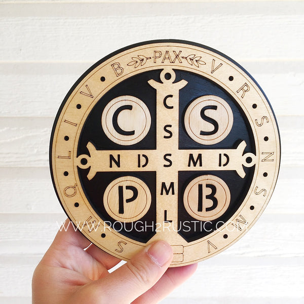 6 Inch St. Benedict Medal