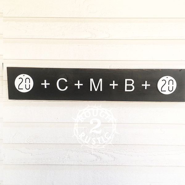 *PREORDER* Epiphany Home Blessing Sign