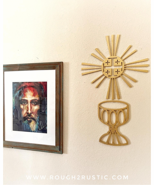 *PREORDER* Jerusalem Cross Host and Chalice