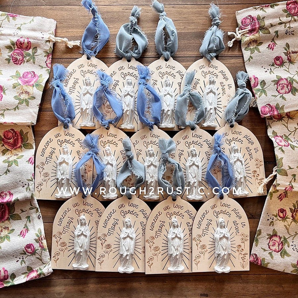 Mary’s Garden Above Ornament and Mini Sign