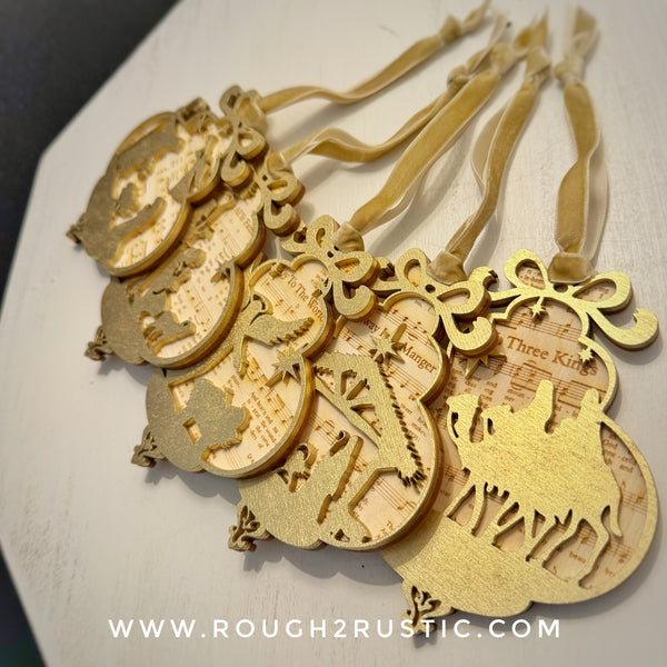 Christmas Carols Ornaments