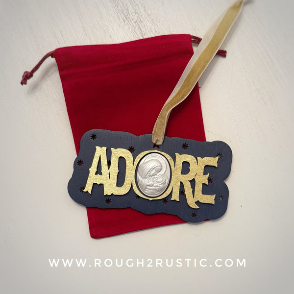 ADORE Intaglio Ornament