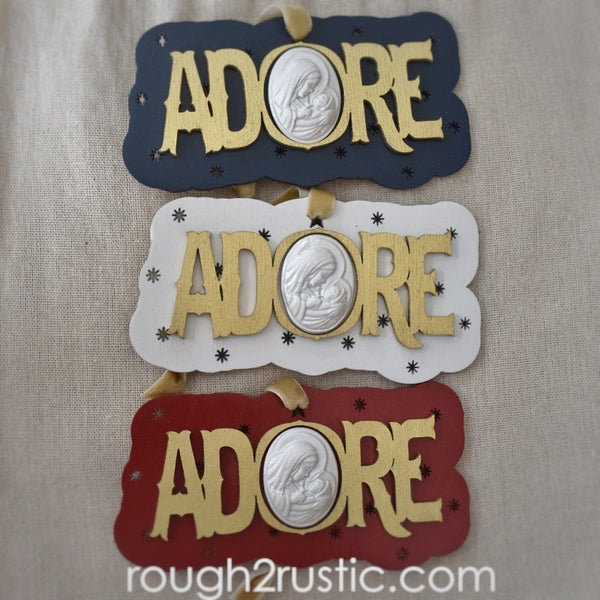 ADORE Intaglio Ornament