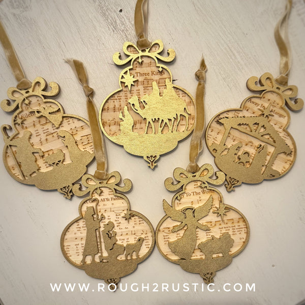 Christmas Carols Ornaments