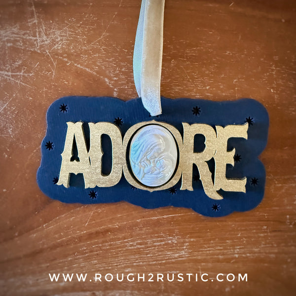 ADORE Intaglio Ornament