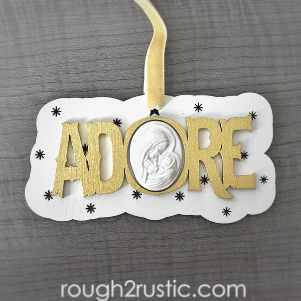 ADORE Intaglio Ornament