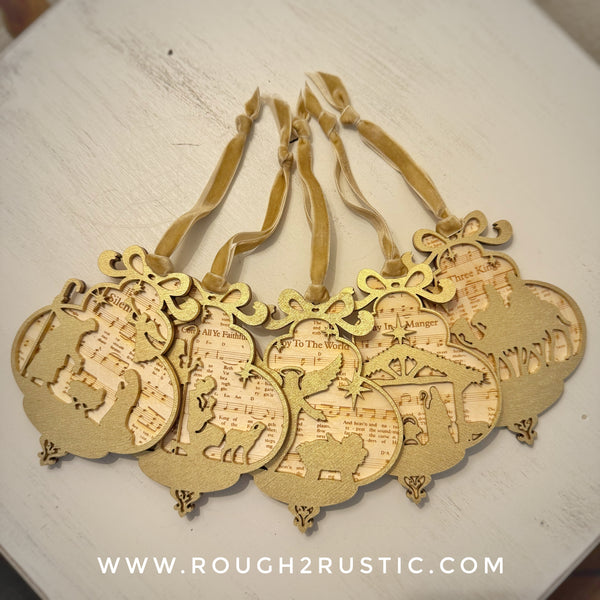 Christmas Carols Ornaments