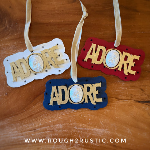 ADORE Intaglio Ornament