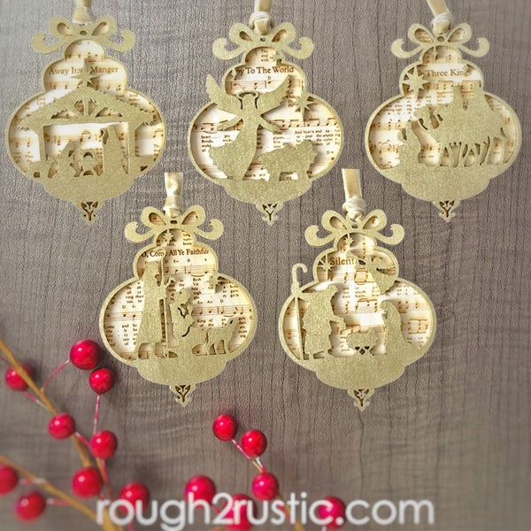 Christmas Carols Ornaments