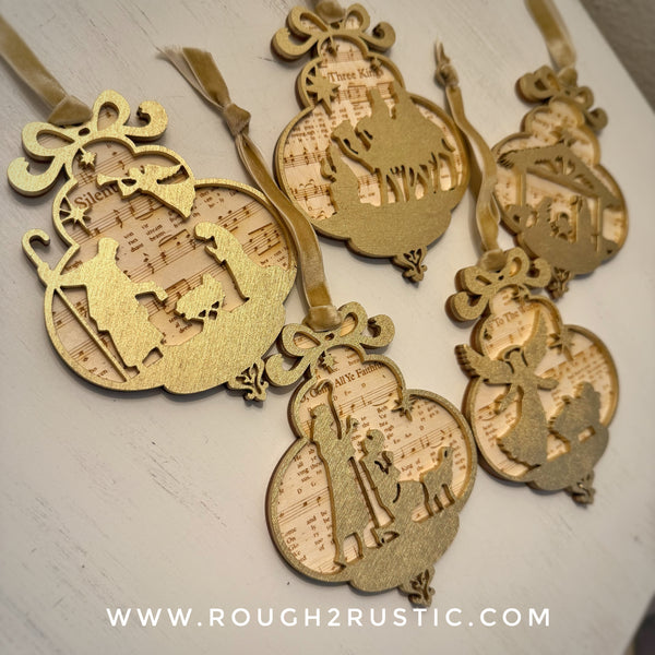 Christmas Carols Ornaments