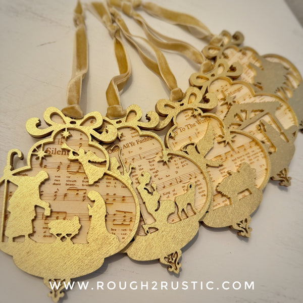 Christmas Carols Ornaments