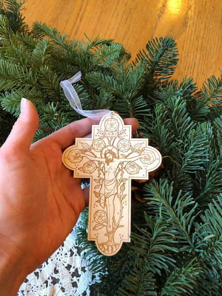Brightly Hude Radix 5 inch Crucifix