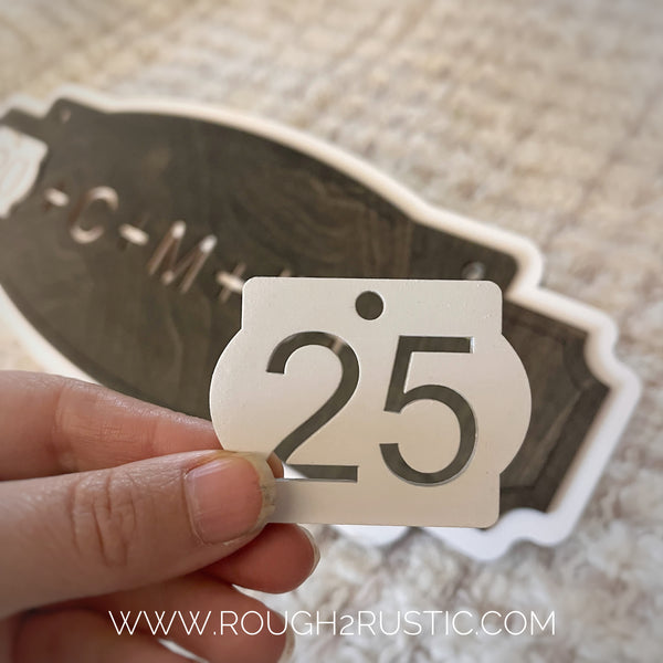 *PREORDER* Epiphany Home Blessing Sign Layered Vintage Style