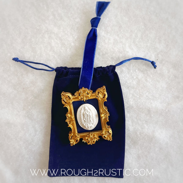 Gold Framed Intaglio Ornaments