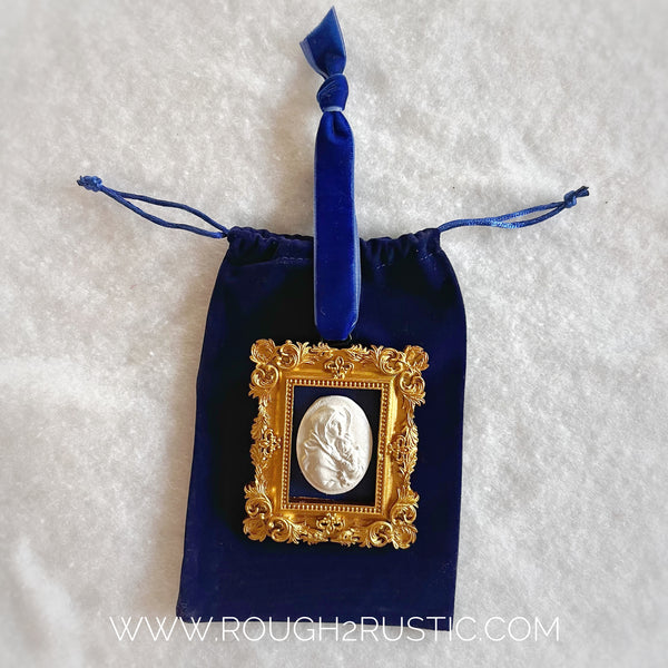 Gold Framed Intaglio Ornaments