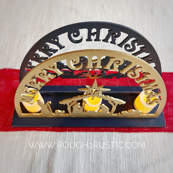 Merry Christmas Center Piece