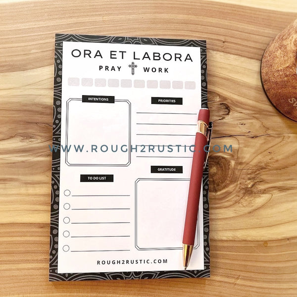 "My Daily Offerings" Daily Planner Tear Off Sheets - 4 Design Options