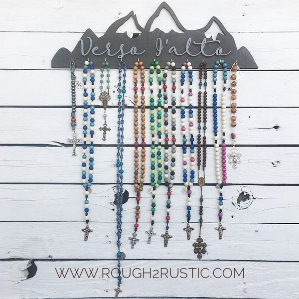 Simple and Light-Weight Verso l'alto Rosary Hanger