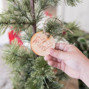 Mini DIY 9 Piece Nativity Ornaments Set