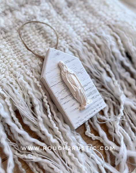 Mini Mary Shrine Ornament